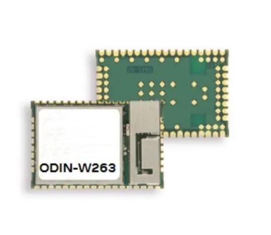 u-blox短距離無線電系列模組：ODIN-W263-06B 獨立雙頻 Wi-Fi 和藍牙模塊