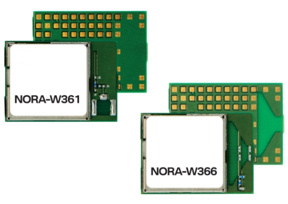 u-blox發(fā)布新款雙頻Wi-Fi藍(lán)牙LE模塊：NORA-W361-00B、NORA-W366-00B