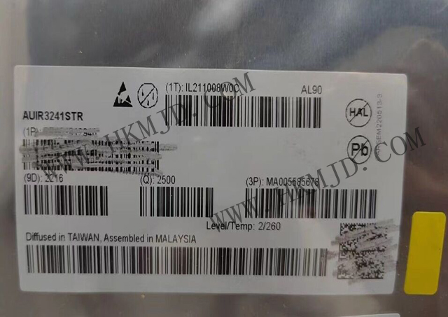 英飛凌柵極驅(qū)動(dòng)器《AUIR3241STR》高邊 Mosfet 驅(qū)動(dòng)器，用于背靠背拓?fù)浣Y(jié)構(gòu)