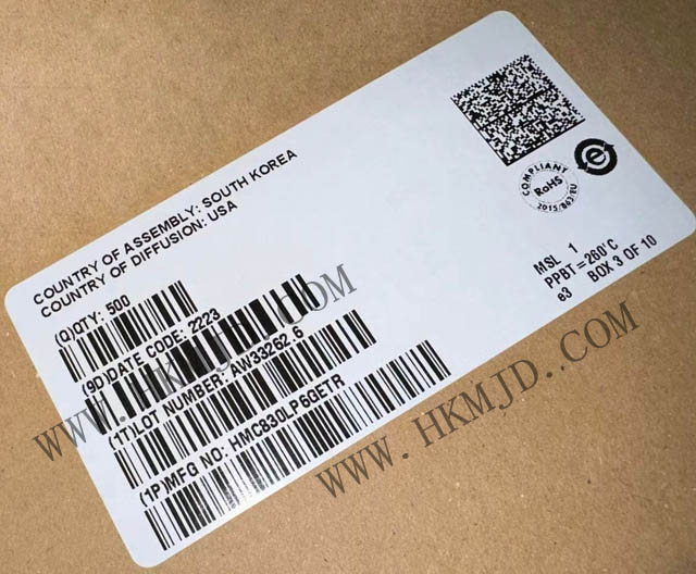 HMC830LP6GETR 一款低噪聲、寬帶、分數(shù)-N 鎖相環(huán) (PLL)