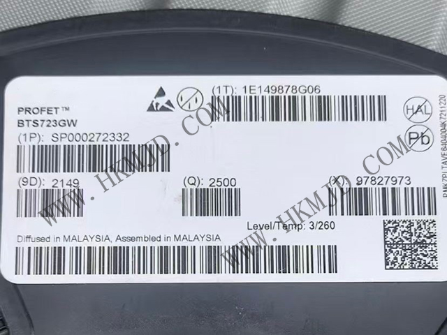 明佳達(dá)電子供應(yīng) Infineon BTS723GW 汽車智能高側(cè)開關(guān)，助力汽車電子系統(tǒng)升級