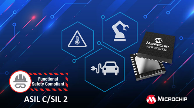 Microchip正式推出AVR SD系列入門級單片機（MCU），降低安全型應(yīng)用的系統(tǒng)成本和復雜性