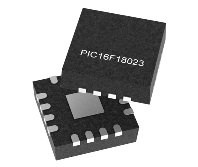 Microchip PIC16F18023-I/MG MCU：32MHz、8位PIC16F微控制器（3.5KB閃存）QFN-16