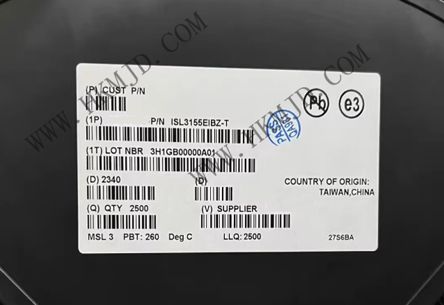 瑞薩電子 ISL3155EIBZ——高可靠性RS-485/RS-422收發(fā)器，帶16kV ESD保護功能