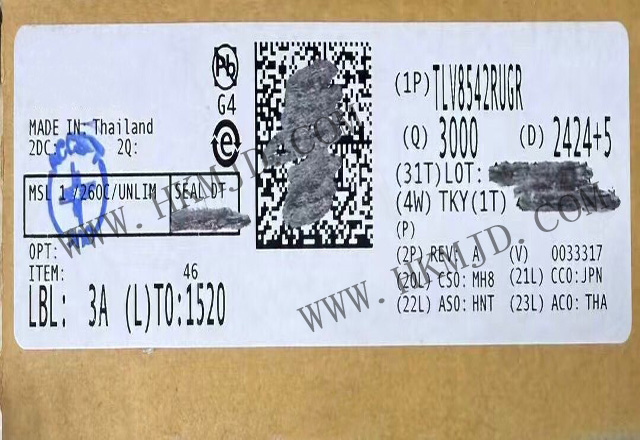 [供應(yīng) TI 放大器] TLV8542RUGR 500nA，RRIO 運(yùn)算放大器