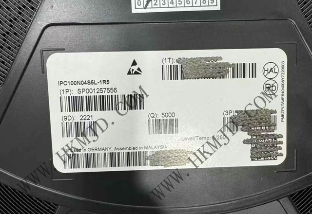 供應Infineon IPC100N04S5L-1R5 40 V N 溝道 OptiMOS?-5 汽車級 MOSFET