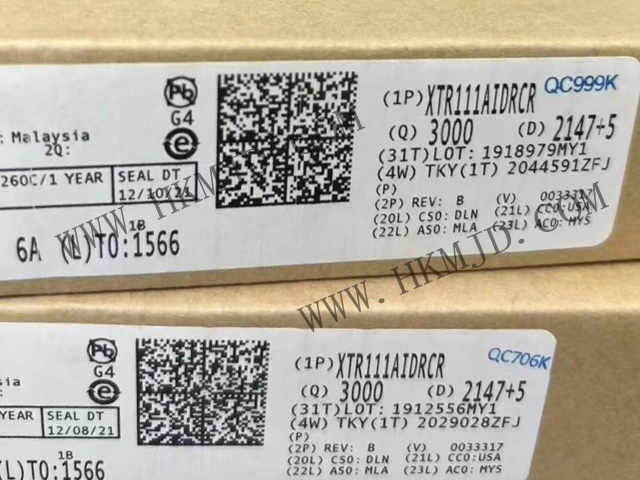 【明佳達現(xiàn)貨】TI德州儀器 XTR111AIDRCR 電壓電流轉(zhuǎn)換器 原裝正品